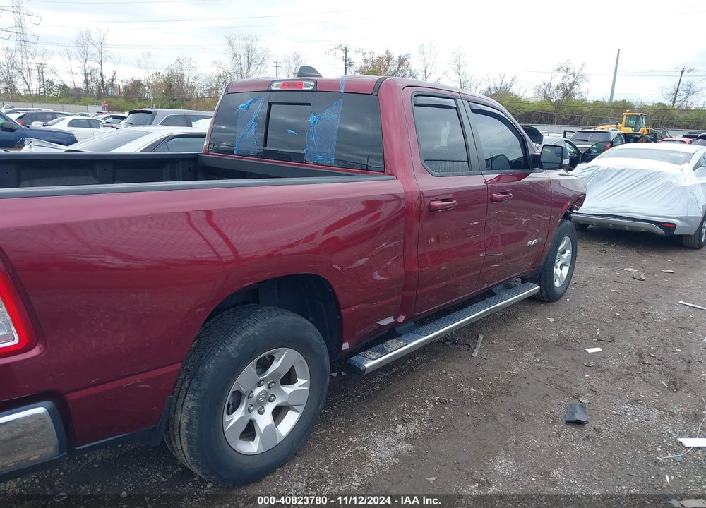 2021 RAM 1500 BIG HORN 4X4 6'4 BOX VIN: 1C6SRFBTXMN649667