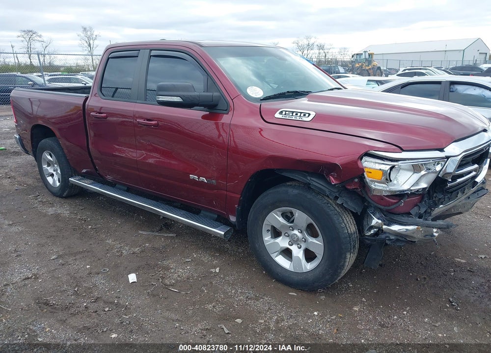 2021 RAM 1500 BIG HORN 4X4 6'4 BOX VIN: 1C6SRFBTXMN649667