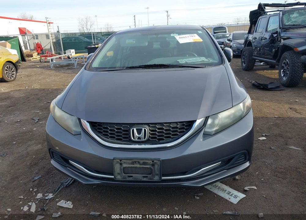 2014 HONDA CIVIC LX VIN: 19XFB2F57EE041551