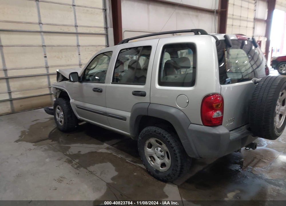 2003 JEEP LIBERTY SPORT VIN: 1J4GL48K73W643329