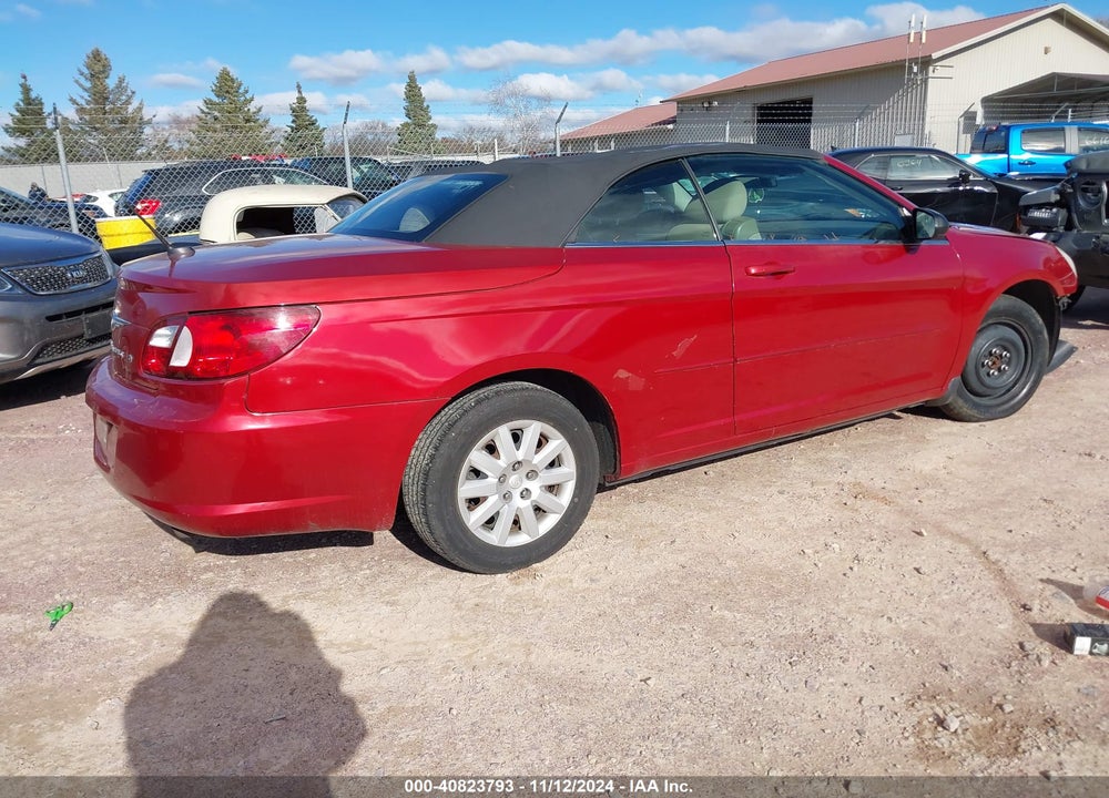 2008 CHRYSLER SEBRING LX VIN: 1C3LC45K08N641559