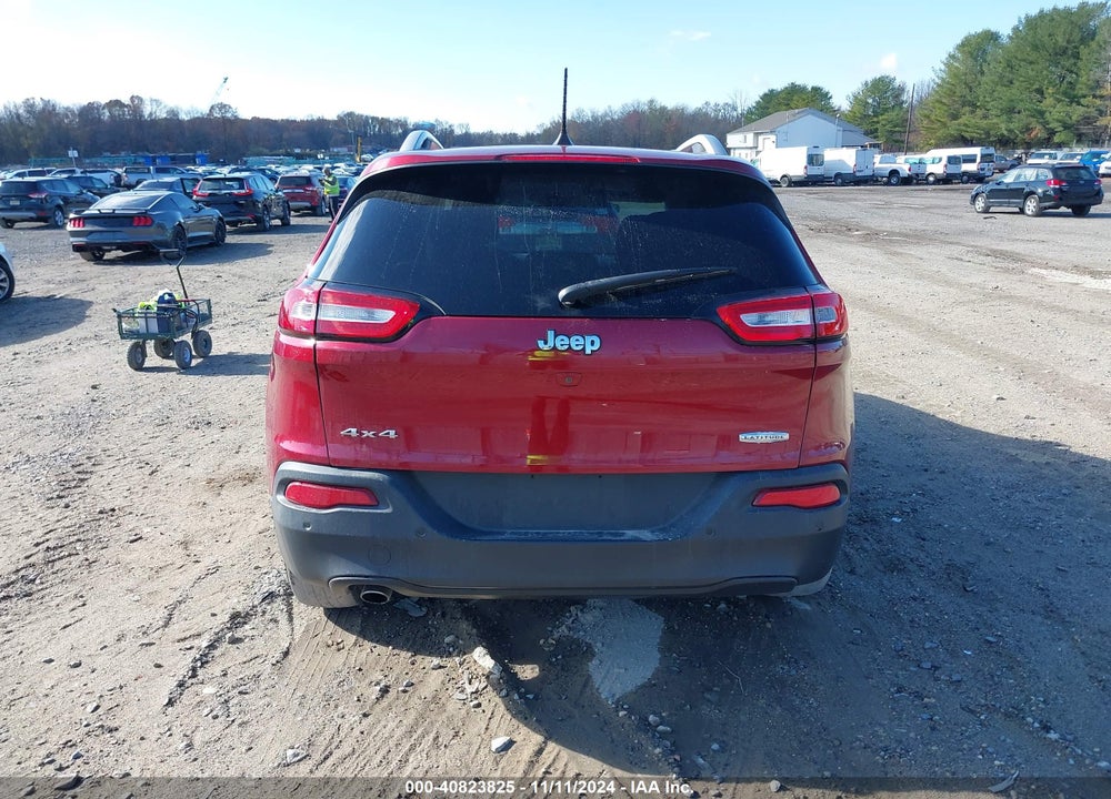 2016 JEEP CHEROKEE LATITUDE VIN: 1C4PJMCB7GW252853