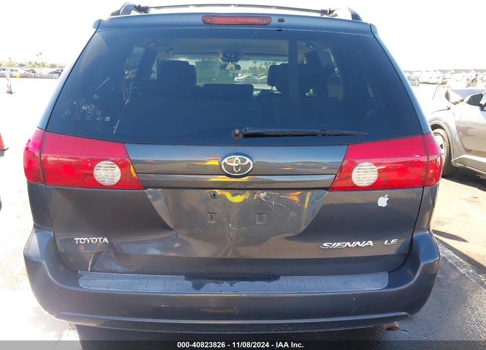 2006 TOYOTA SIENNA LE VIN: 5TDZA23C86S522094