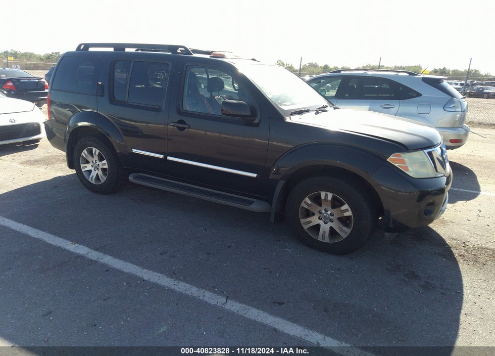 2008 NISSAN PATHFINDER LE VIN: 5N1AR18U08C613295