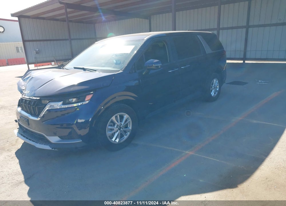 2022 KIA CARNIVAL MPV LX SEAT PACKAGE VIN: KNDNB4H32N6089239