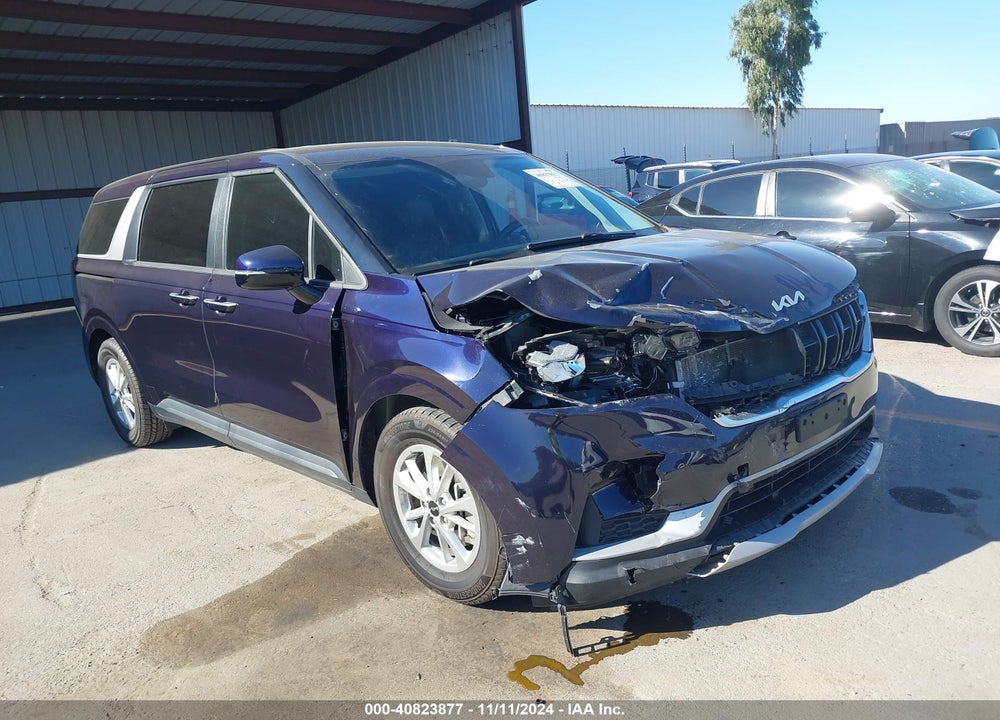 2022 KIA CARNIVAL MPV LX SEAT PACKAGE VIN: KNDNB4H32N6089239