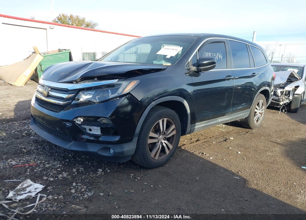 2017 HONDA PILOT EX-L VIN: 5FNYF6H63HB026828