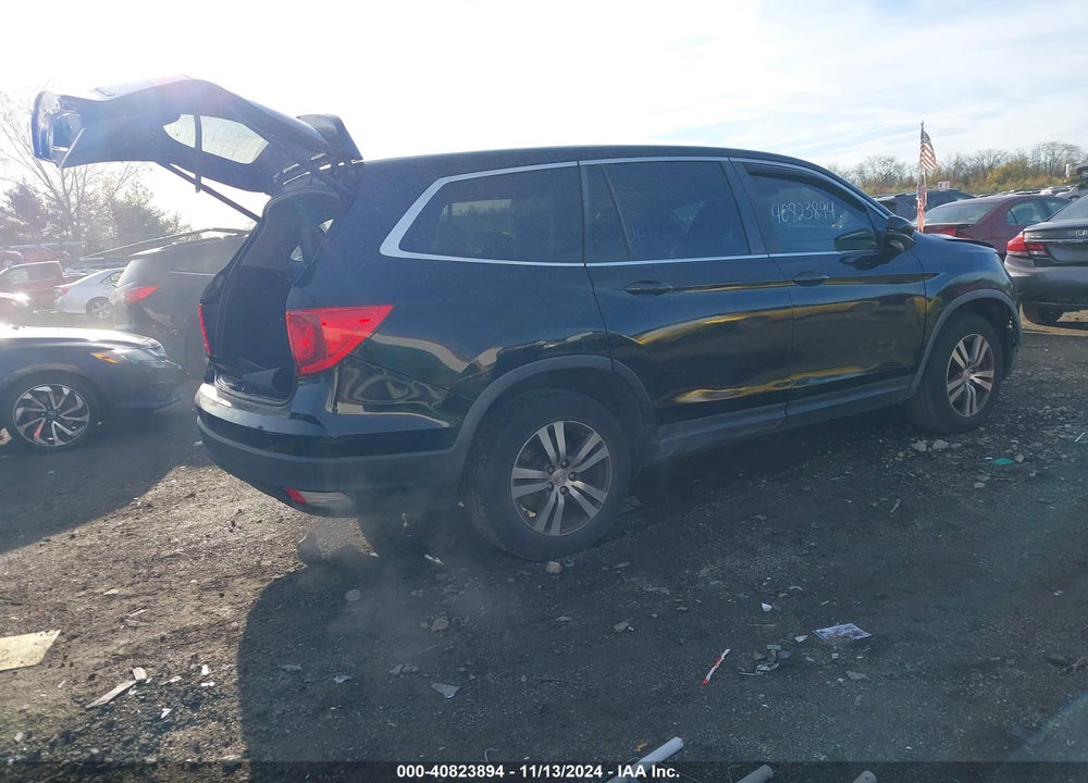 2017 HONDA PILOT EX-L VIN: 5FNYF6H63HB026828
