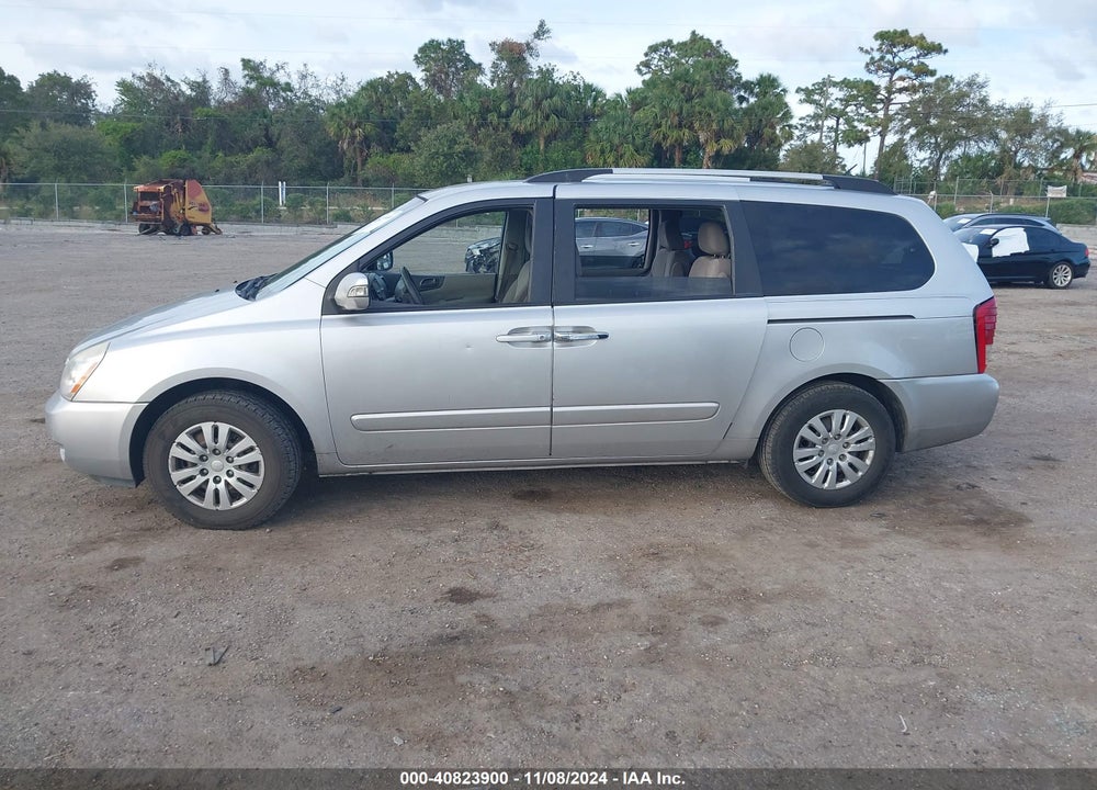 2012 KIA SEDONA LX VIN: KNDMG4C70C6449855