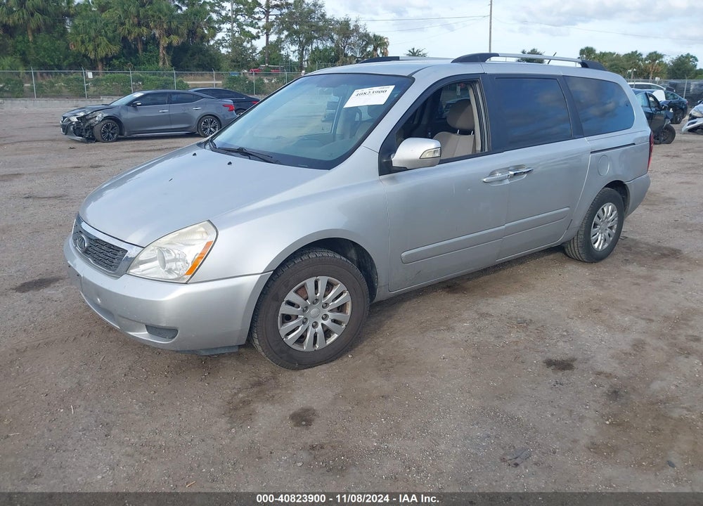 2012 KIA SEDONA LX VIN: KNDMG4C70C6449855
