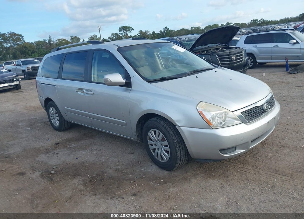 2012 KIA SEDONA LX VIN: KNDMG4C70C6449855