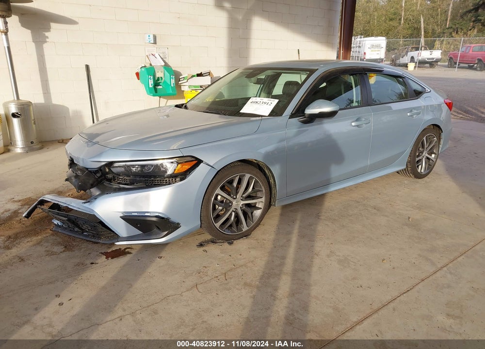 2022 HONDA CIVIC TOURING VIN: 2HGFE1F96NH313064