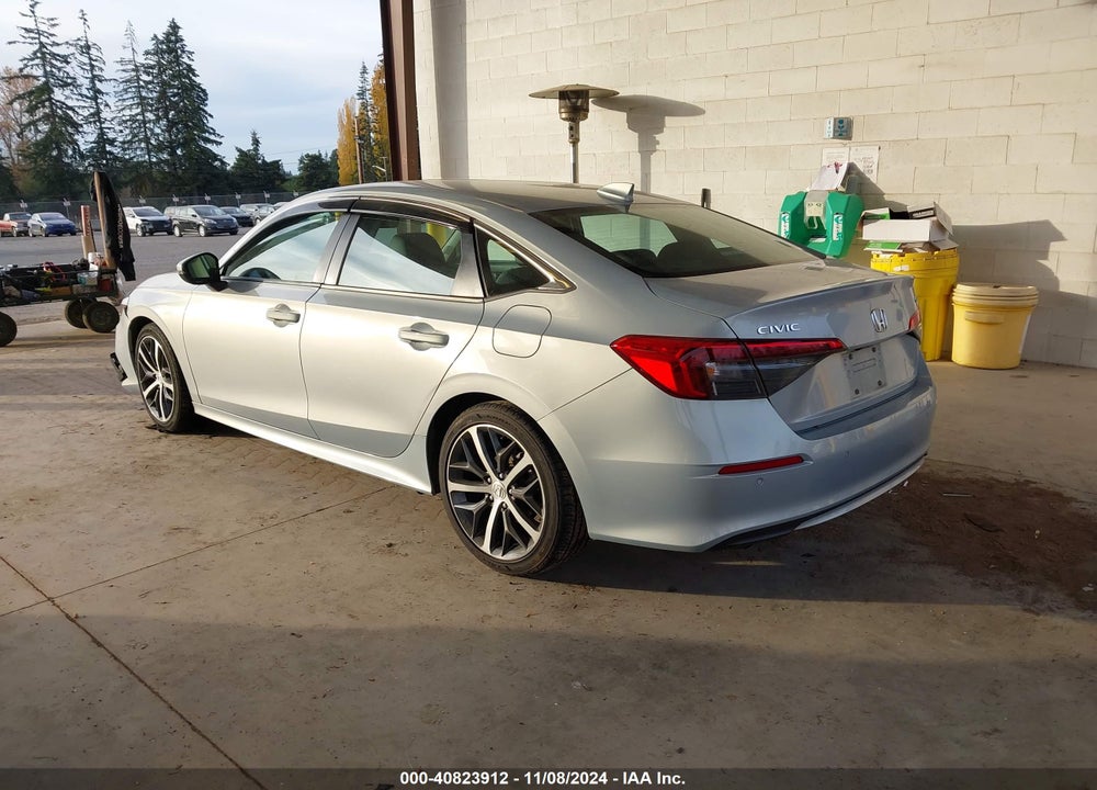 2022 HONDA CIVIC TOURING VIN: 2HGFE1F96NH313064