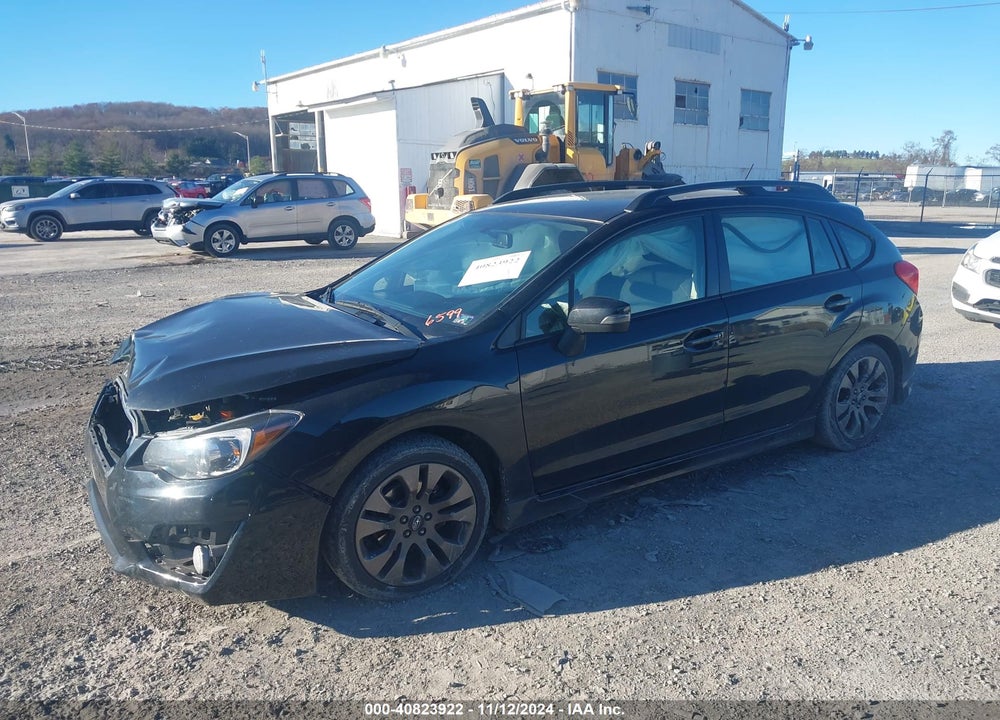2016 SUBARU IMPREZA 2.0I SPORT PREMIUM VIN: JF1GPAP65G8246599