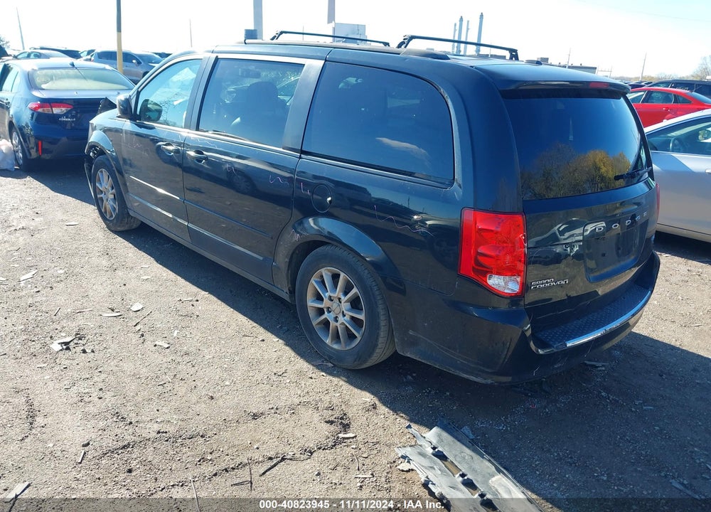 2013 DODGE GRAND CARAVAN R/T VIN: 2C4RDGEG5DR507417
