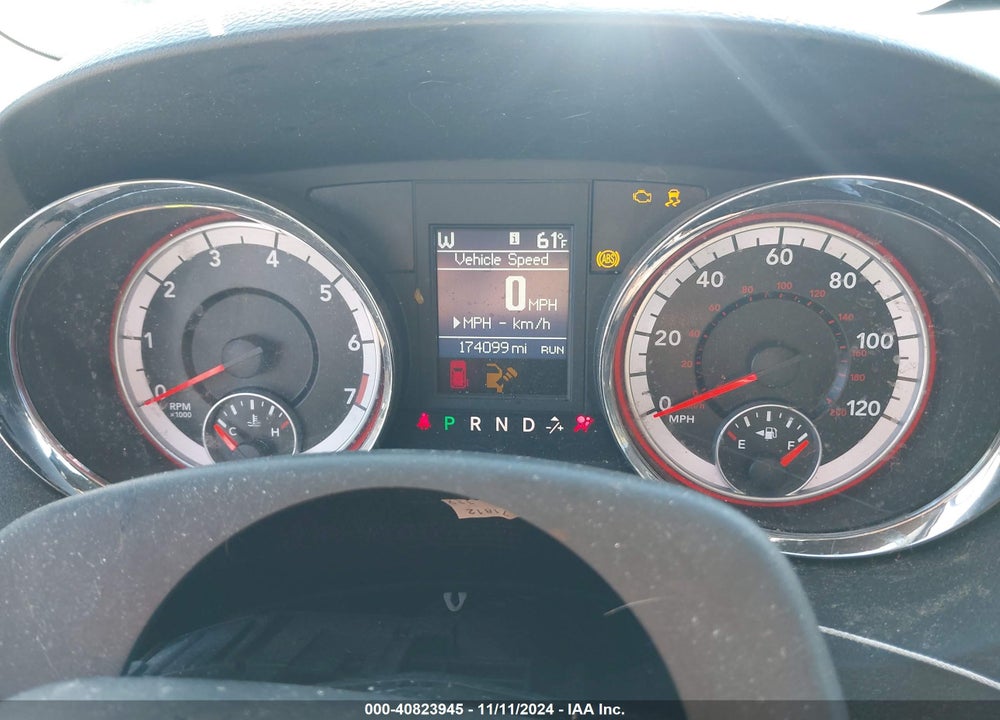2013 DODGE GRAND CARAVAN R/T VIN: 2C4RDGEG5DR507417