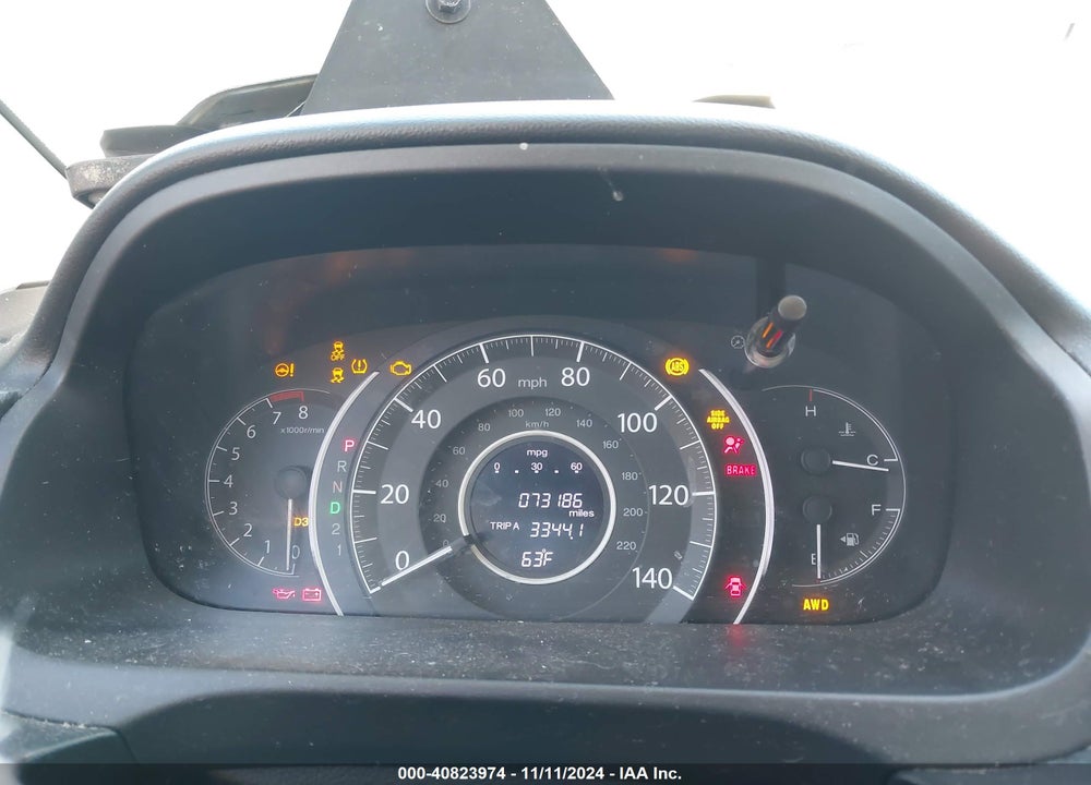 2014 HONDA CR-V LX VIN: 5J6RM4H36EL106244