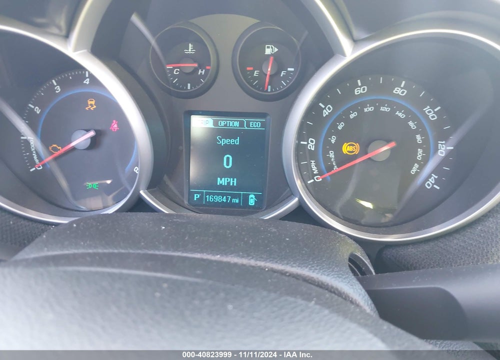 2013 CHEVROLET CRUZE ECO AUTO VIN: 1G1PH5SBXD7133972