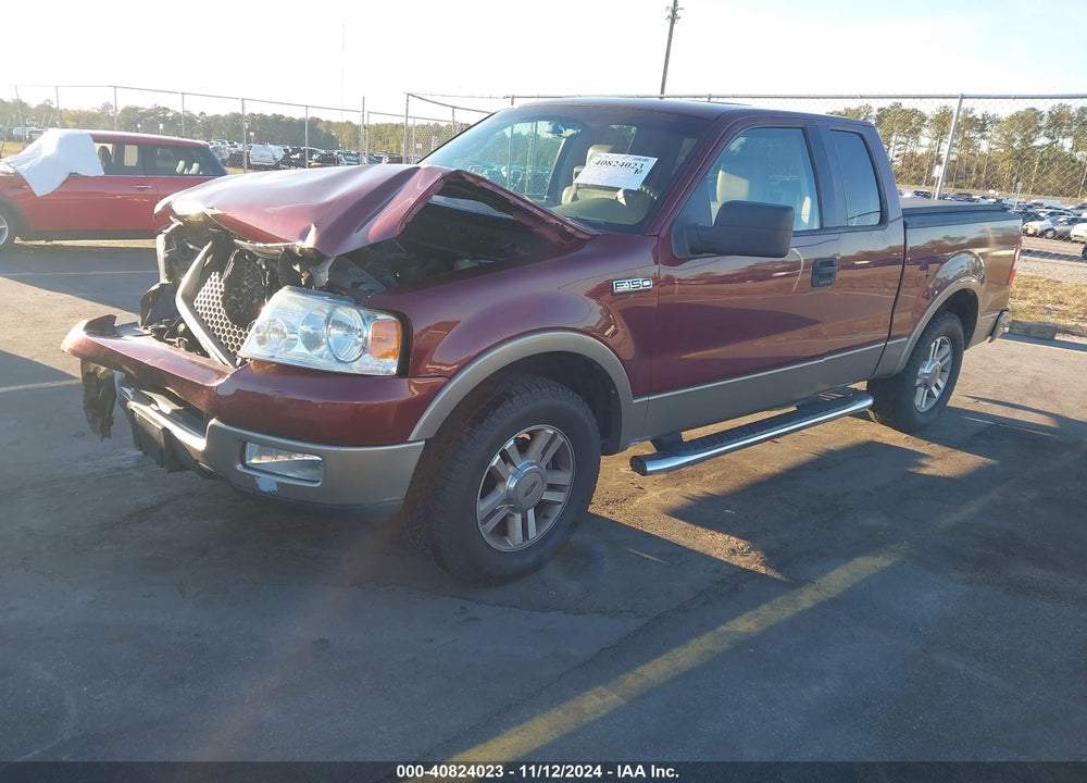 2005 FORD F-150 LARIAT/XL/XLT VIN: 1FTRX12595FA10614