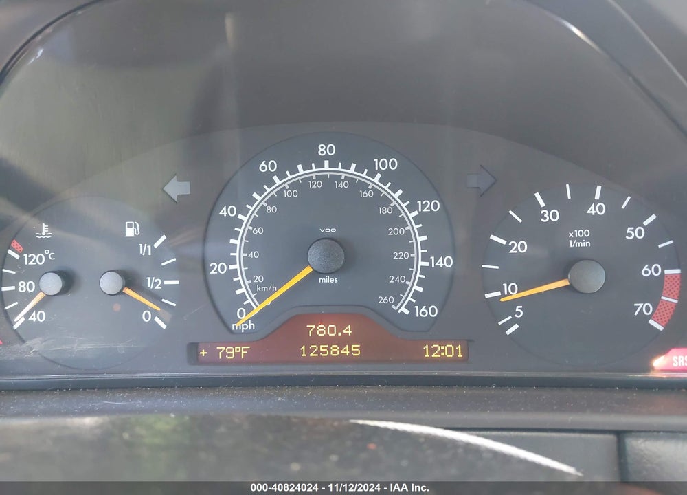 1999 MERCEDES-BENZ E-CLASS BASE (A5) VIN: WDBJF65HXXA953354