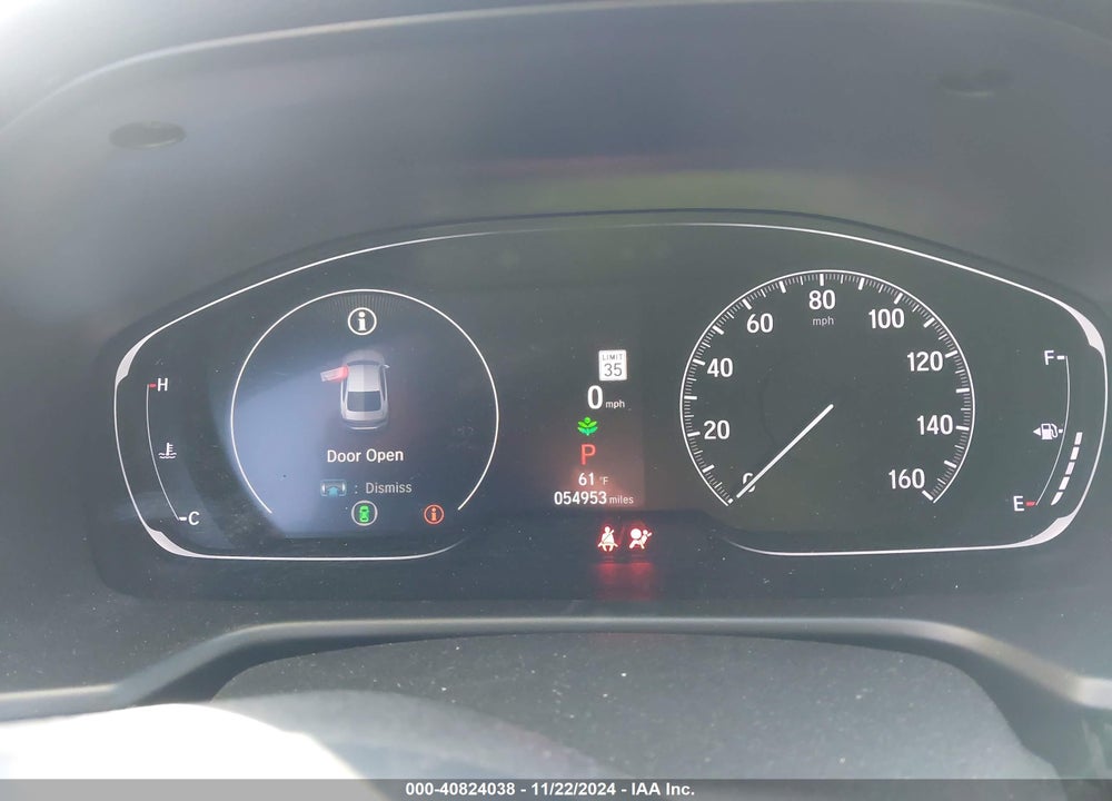 2021 HONDA ACCORD SPORT 2.0T VIN: 1HGCV2F30MA032590