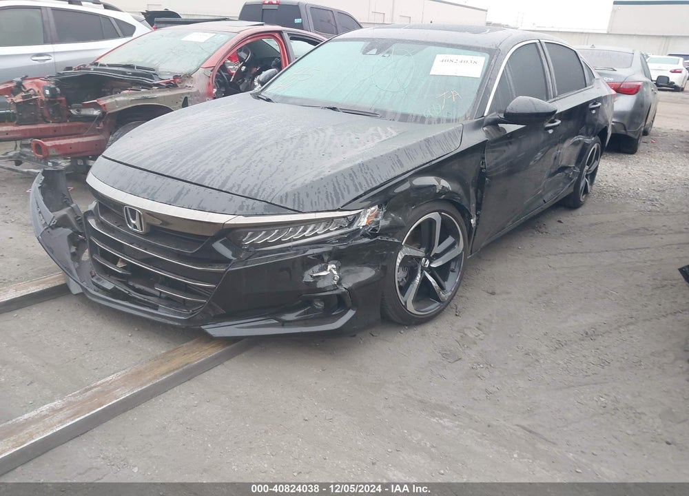 2021 HONDA ACCORD SPORT 2.0T VIN: 1HGCV2F30MA032590