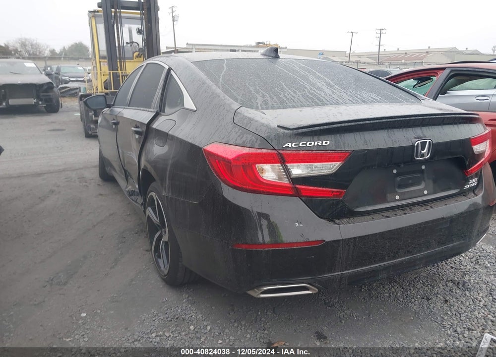 2021 HONDA ACCORD SPORT 2.0T VIN: 1HGCV2F30MA032590