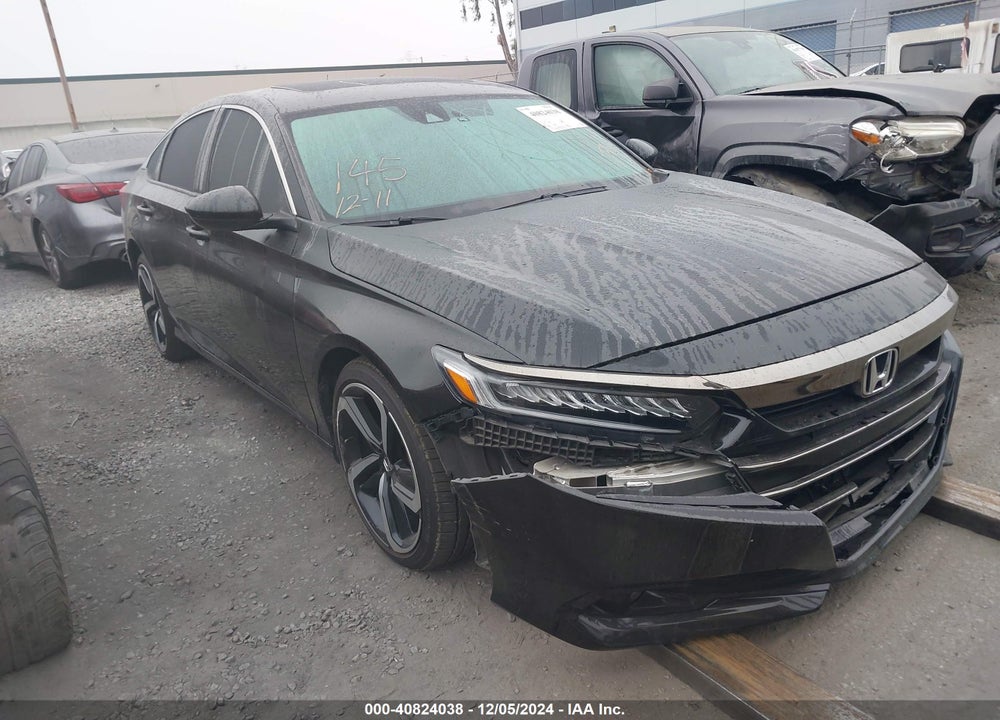 2021 HONDA ACCORD SPORT 2.0T VIN: 1HGCV2F30MA032590