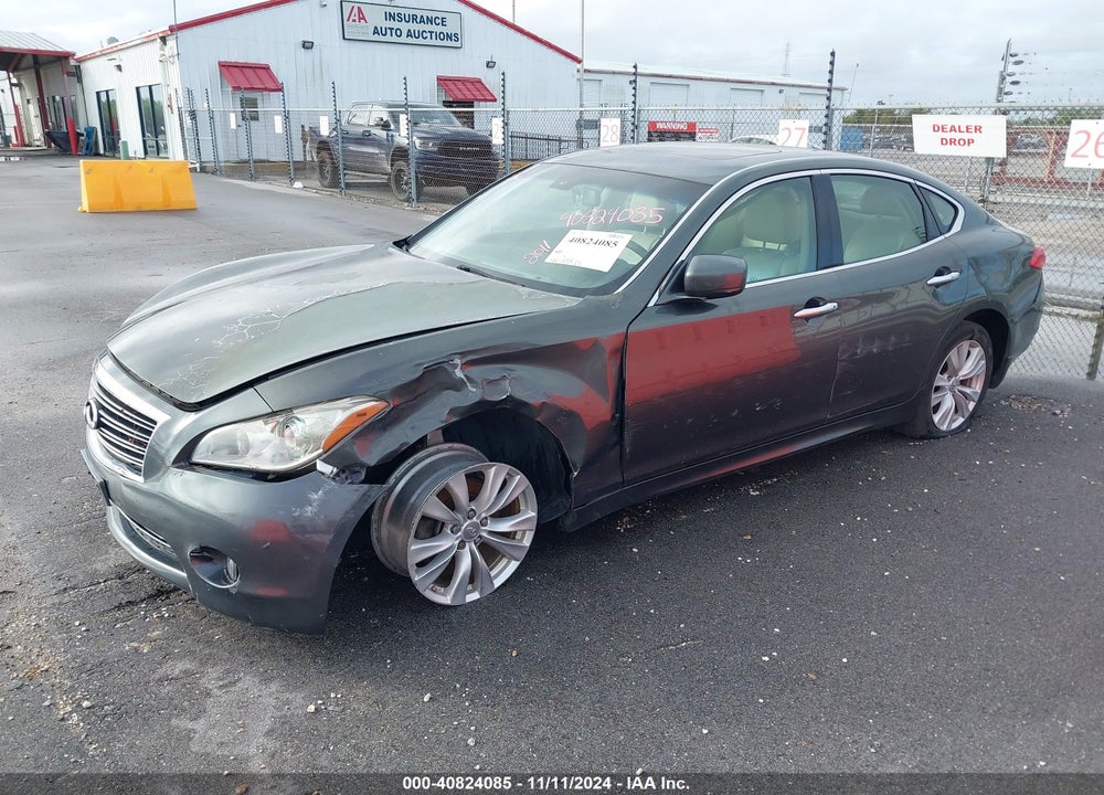 2011 INFINITI M37X VIN: JN1BY1ARXBM374635