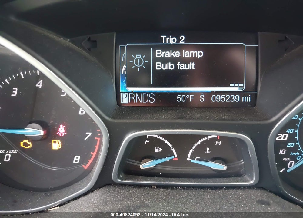 2012 FORD FOCUS TITANIUM VIN: 1FAHP3N2XCL274230