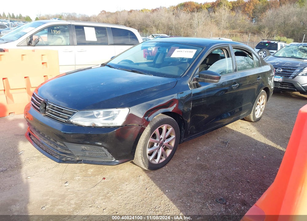 2015 VOLKSWAGEN JETTA 1.8T SE VIN: 3VWD17AJ4FM356145