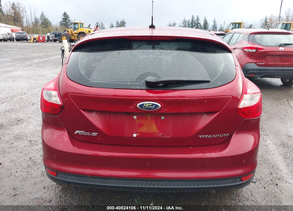 2013 FORD FOCUS TITANIUM VIN: 1FADP3N23DL227301