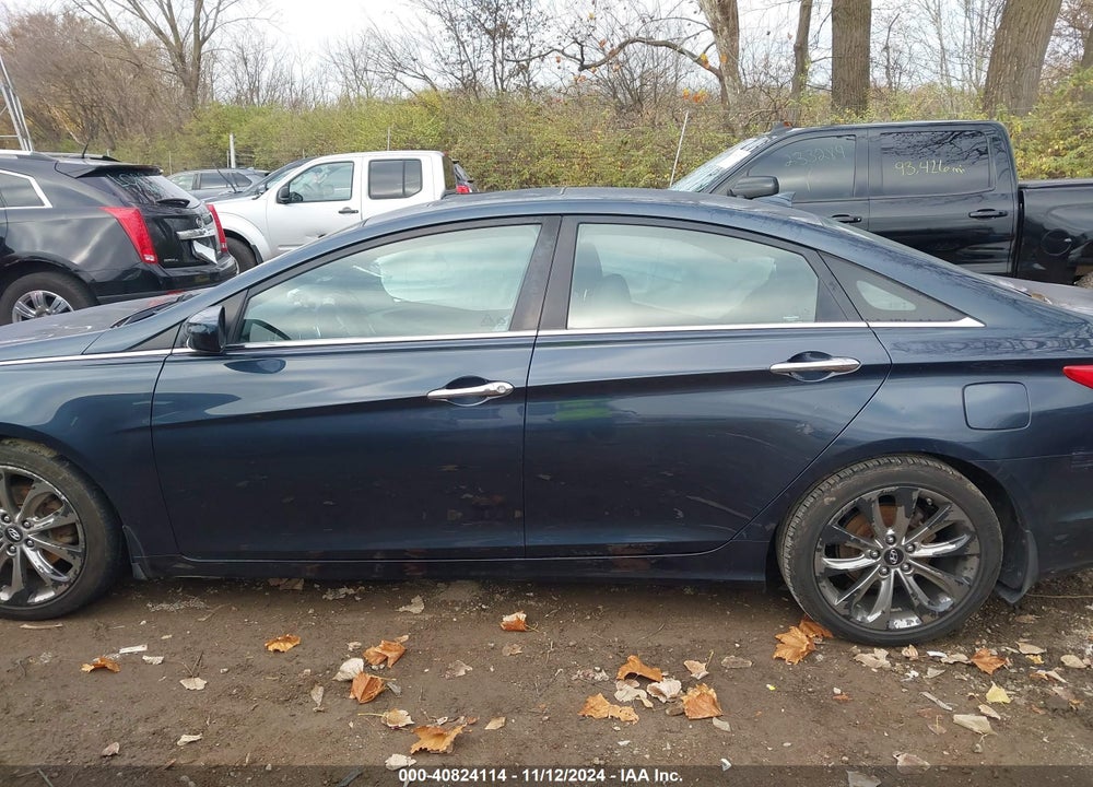 2013 HYUNDAI SONATA SE VIN: 5NPEC4AC8DH789598