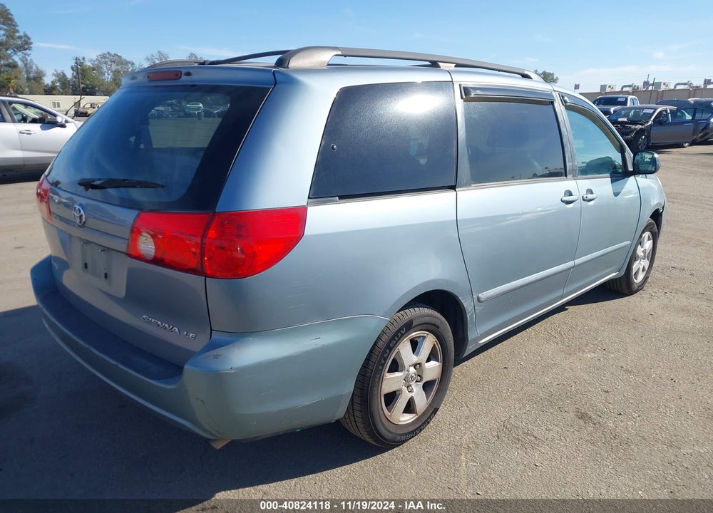 2010 TOYOTA SIENNA LE VIN: 5TDKK4CC8AS308712