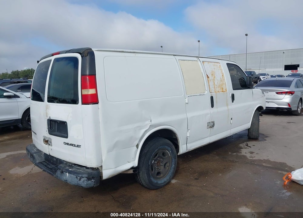 2006 CHEVROLET EXPRESS WORK VAN VIN: 1GCFG15X061212918