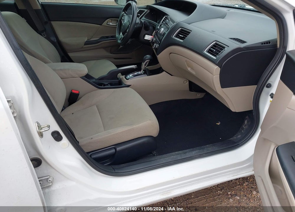 2013 HONDA CIVIC LX VIN: 2HGFB2F55DH596230