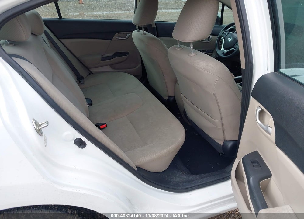 2013 HONDA CIVIC LX VIN: 2HGFB2F55DH596230