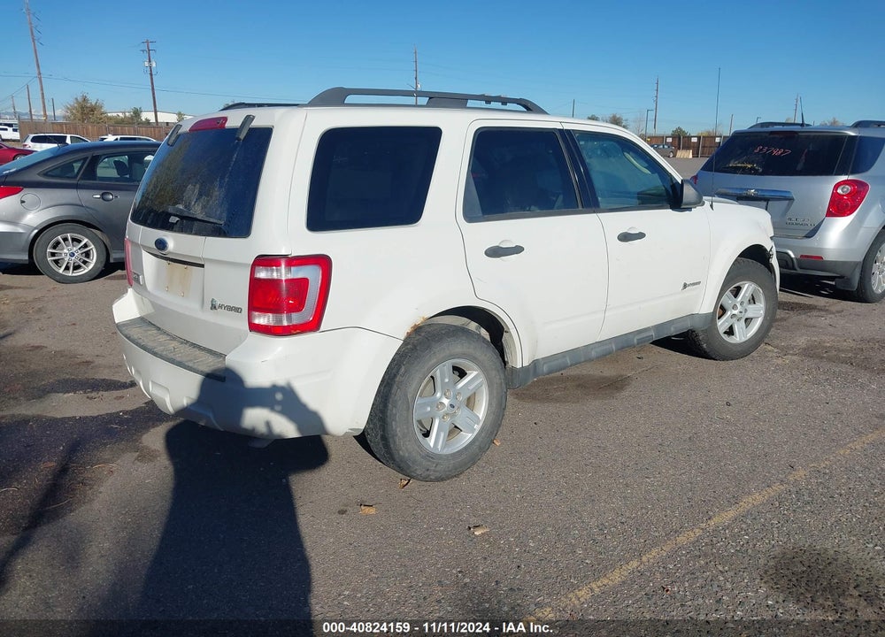 2009 FORD ESCAPE HYBRID LIMITED VIN: 1FMCU59379KD13281