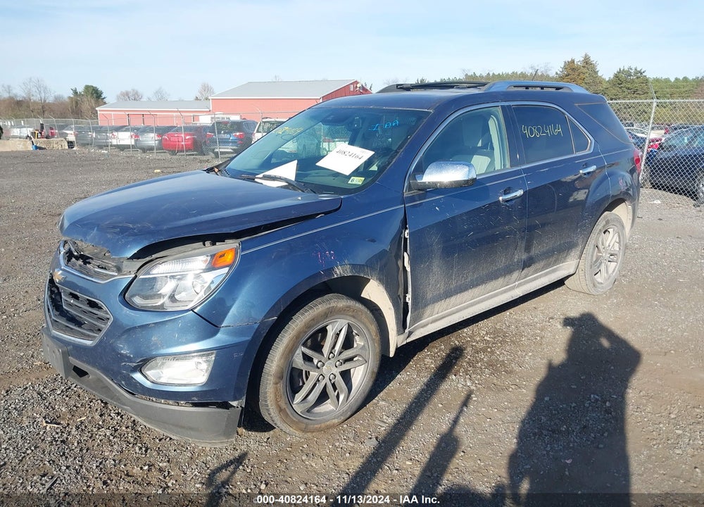 2016 CHEVROLET EQUINOX LTZ VIN: 2GNALDEK4G6136900