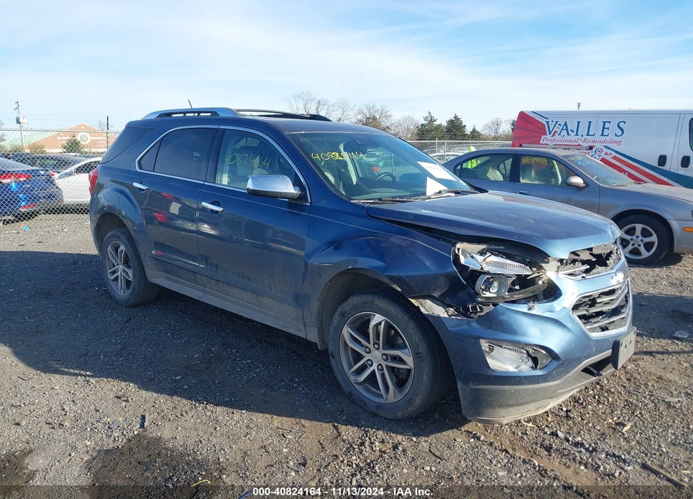 2016 CHEVROLET EQUINOX LTZ VIN: 2GNALDEK4G6136900