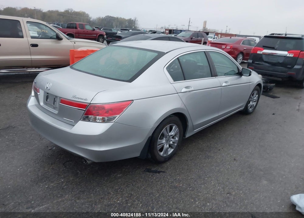 2012 HONDA ACCORD 2.4 SE VIN: 1HGCP2F66CA066388