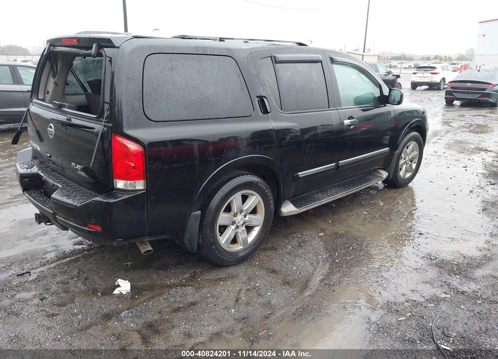 2012 NISSAN ARMADA PLATINUM VIN: 5N1BA0NF6CN618610