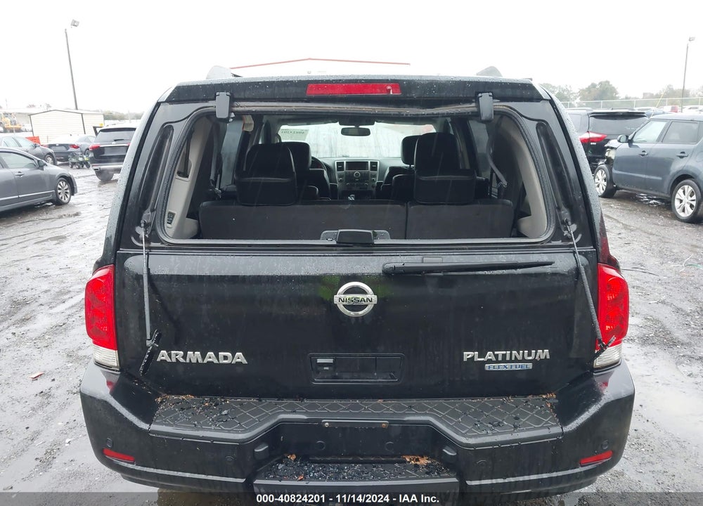 2012 NISSAN ARMADA PLATINUM VIN: 5N1BA0NF6CN618610