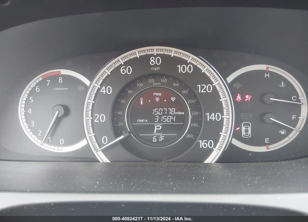 2013 HONDA ACCORD LX VIN: 1HGCR2F39DA018787