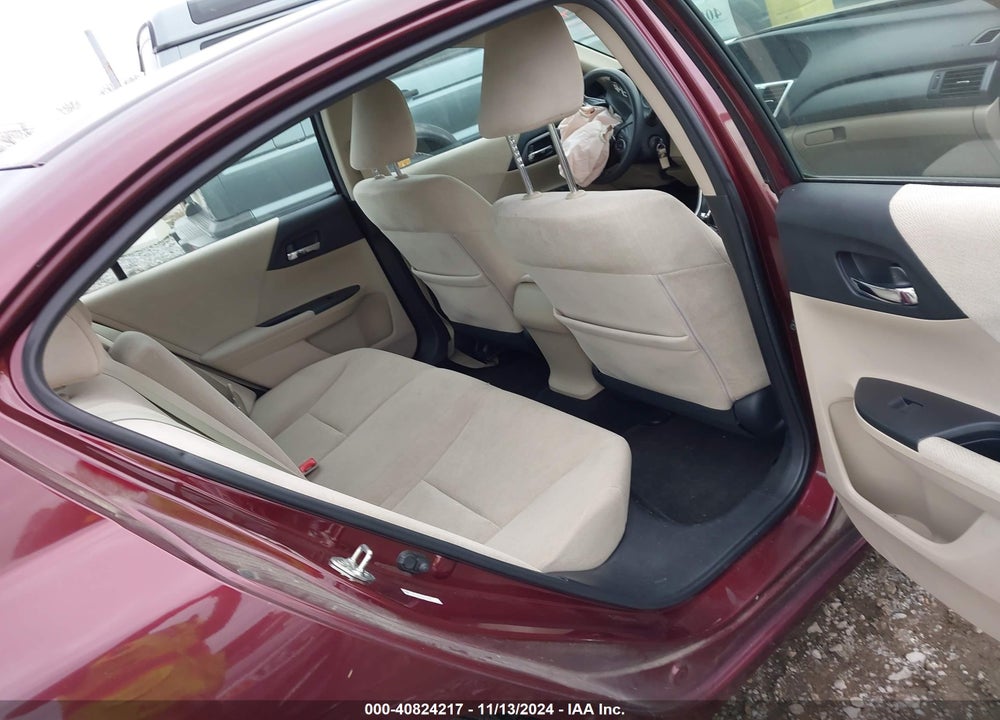 2013 HONDA ACCORD LX VIN: 1HGCR2F39DA018787
