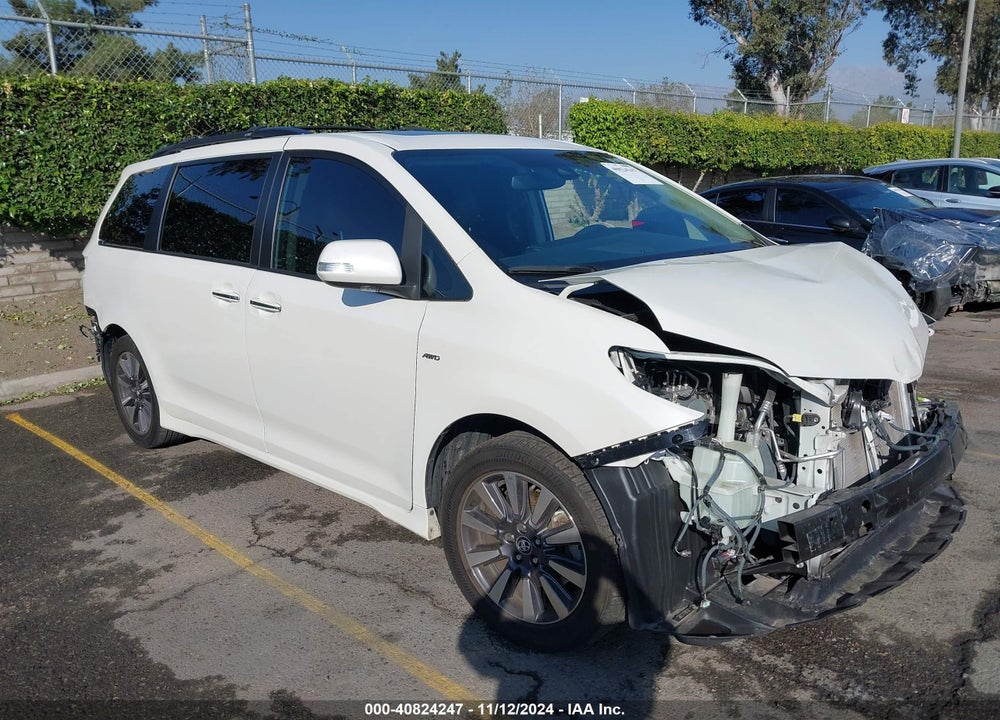 2019 TOYOTA SIENNA LIMITED 7 PASSENGER VIN: 5TDDZ3DC1KS222592