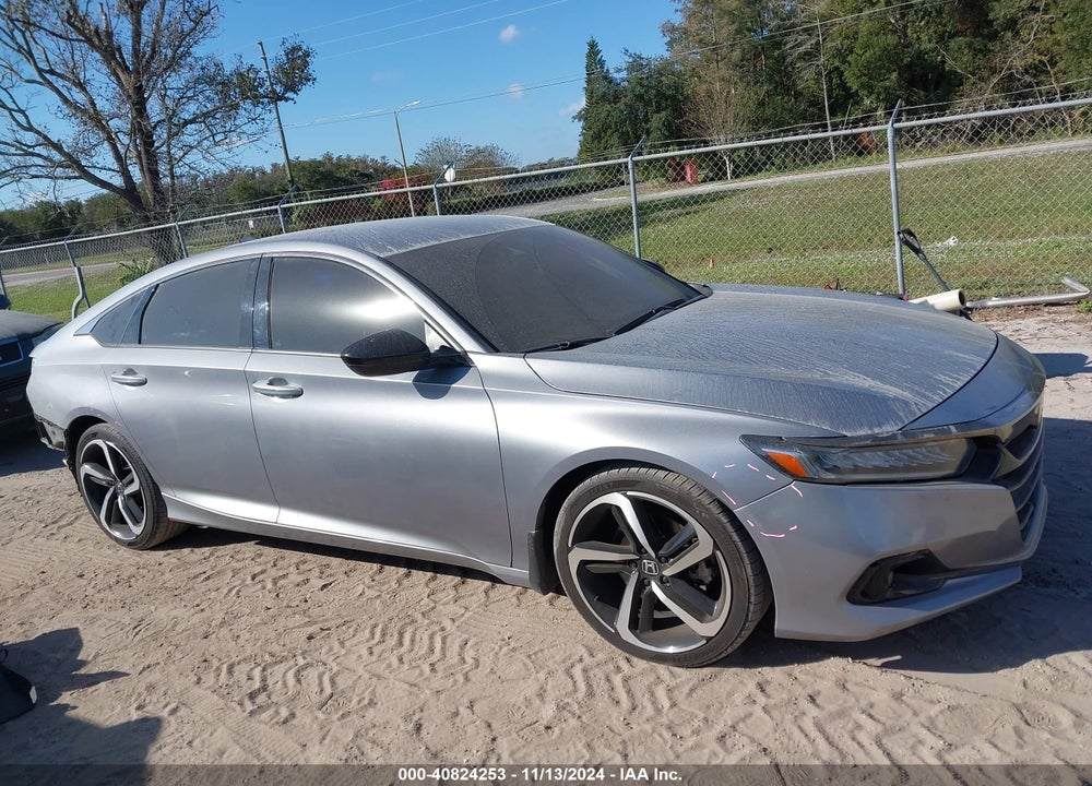 2021 HONDA ACCORD SPORT VIN: 1HGCV1F35MA034314