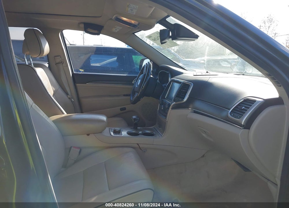 2014 JEEP GRAND CHEROKEE VIN: 1C4RJFCTXEC125249