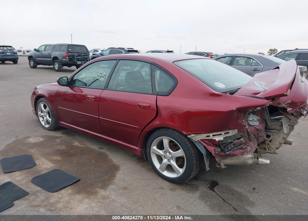 2009 SUBARU LEGACY 2.5I VIN: 4S3BL616897217743