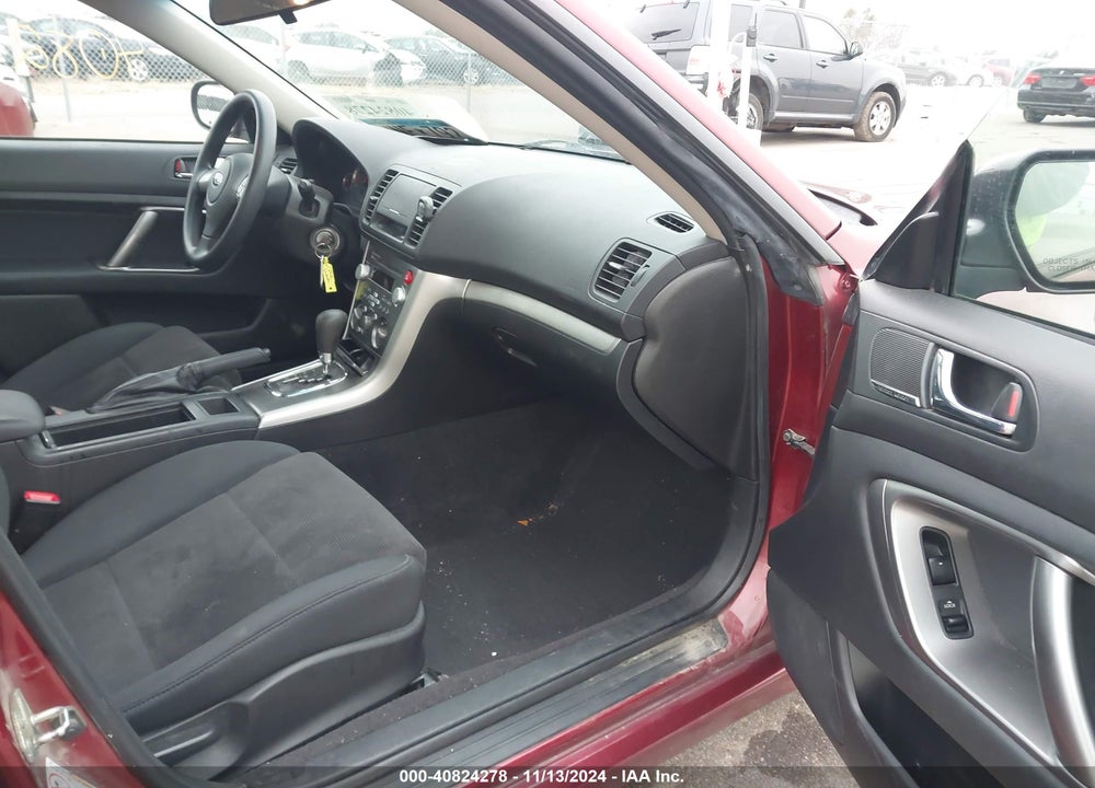 2009 SUBARU LEGACY 2.5I VIN: 4S3BL616897217743